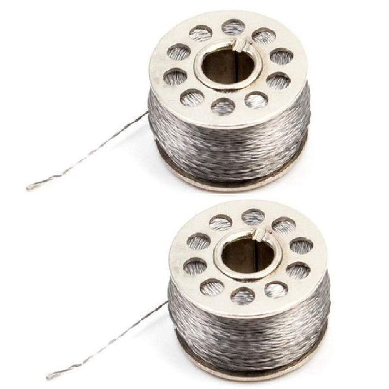 Mayata 2pcs 316L Conductive Stainless Steel Supporting Wearable Conductive smooth Thread - 22 Meter/72ft winder for Arduino for LilyPad Drop ship - Image 1